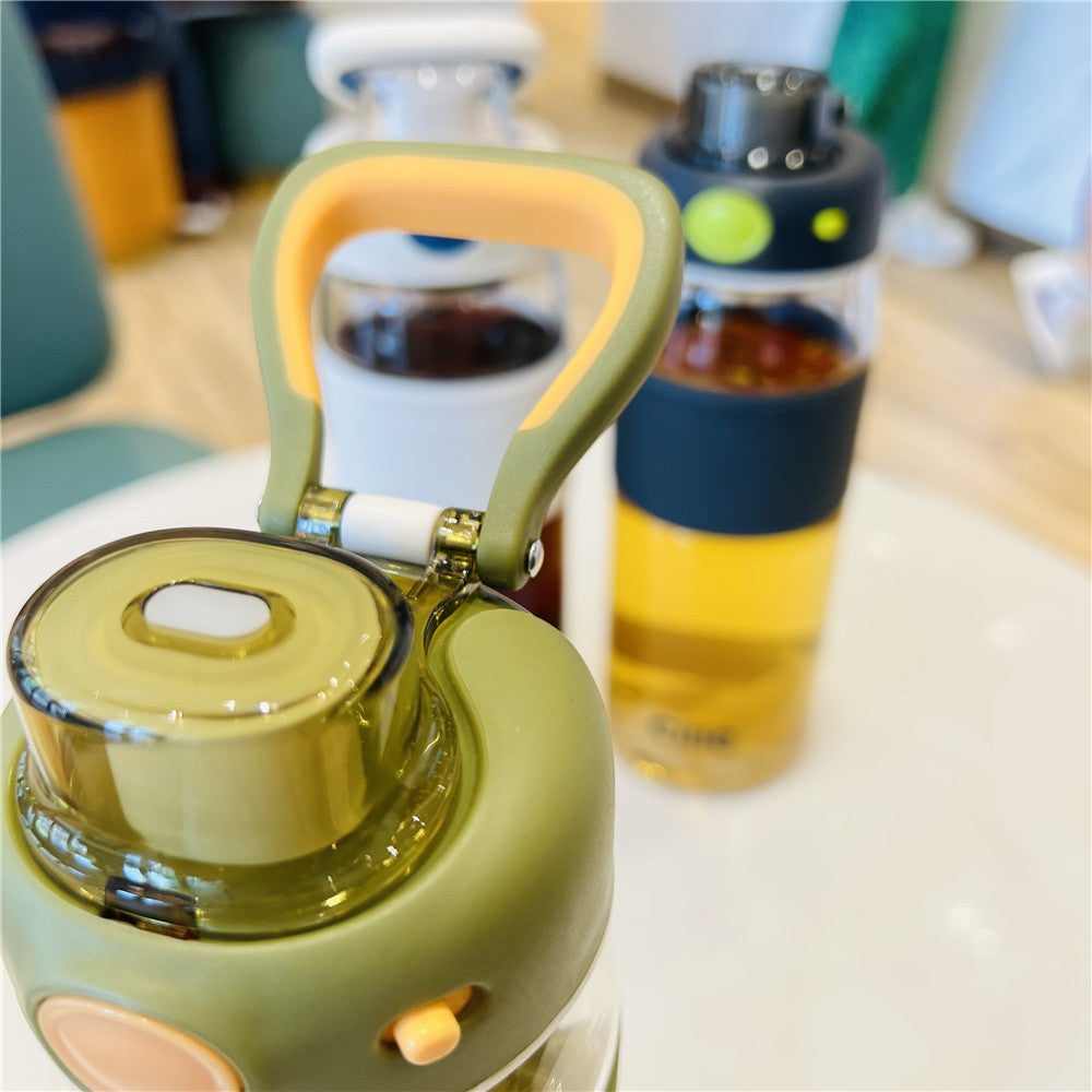 Glas-Wasserflasche – Großes Fassungsvermögen (700 ml)