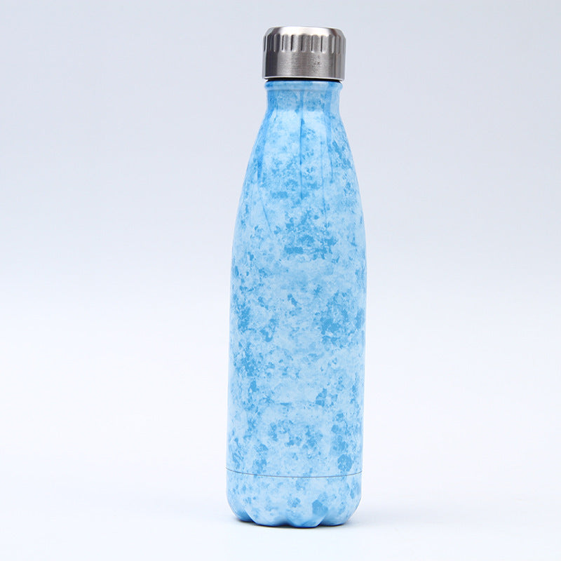 Thermosflasche aus Edelstahl mit verschiedenen Motiven