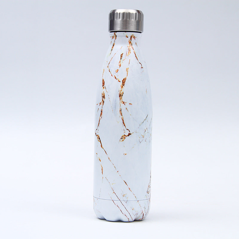 Thermosflasche aus Edelstahl mit verschiedenen Motiven
