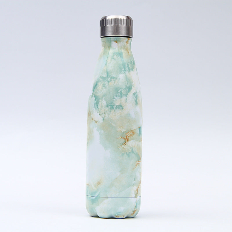 Thermosflasche aus Edelstahl mit verschiedenen Motiven