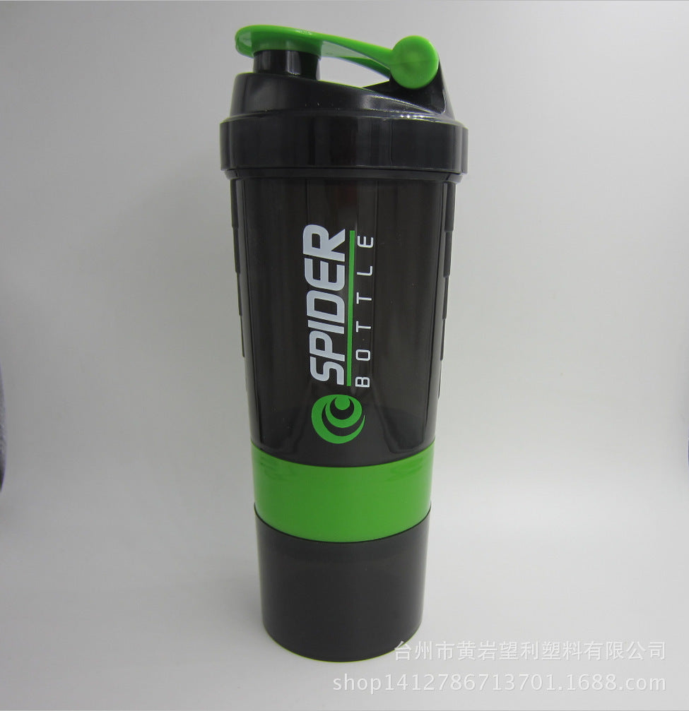 Dreischichtiger Shaker mit Skala – Kunststoffbecher