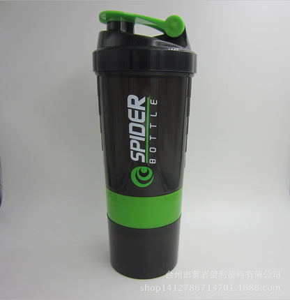 Dreischichtiger Shaker mit Skala – Kunststoffbecher