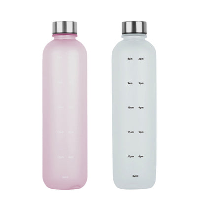 1000 ml Gefrostete Trinkflasche aus Tritan – Die perfekte Begleitung für unterwegst