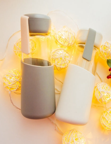 Glas Trinkflasche – 400 ml