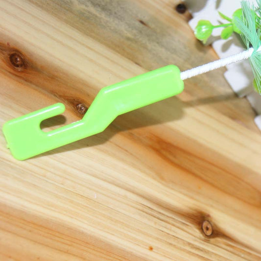 Große Flaschenbürste mit Einzelschwammkopf