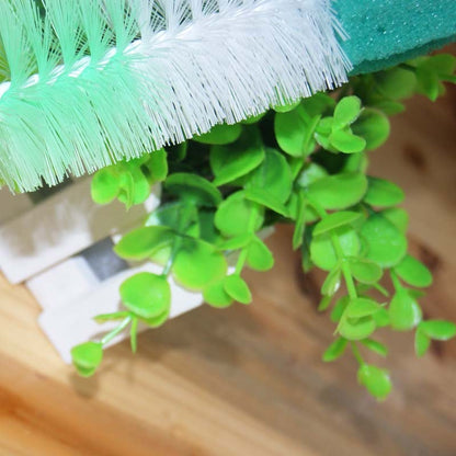 Große Flaschenbürste mit Einzelschwammkopf