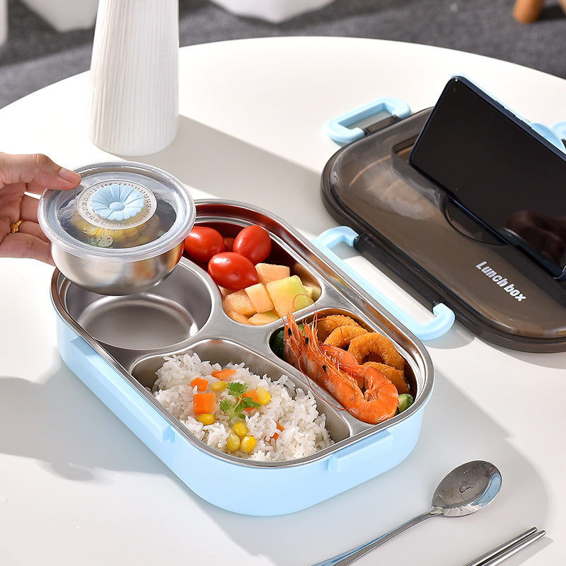 Lunchbox Edelstahl Doppelschicht