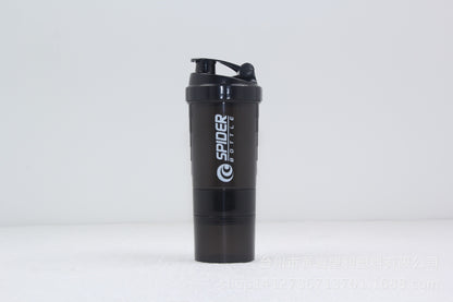 Dreischichtiger Shaker mit Skala – Kunststoffbecher