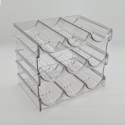 Regal Kunstoff für Wasserflaschen