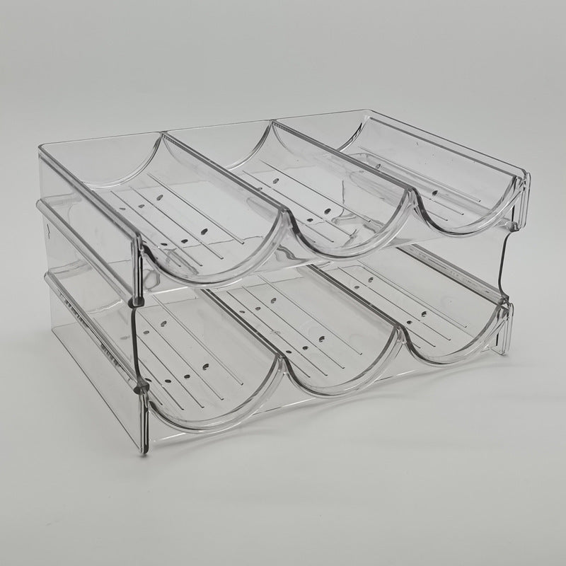 Regal Kunstoff für Wasserflaschen