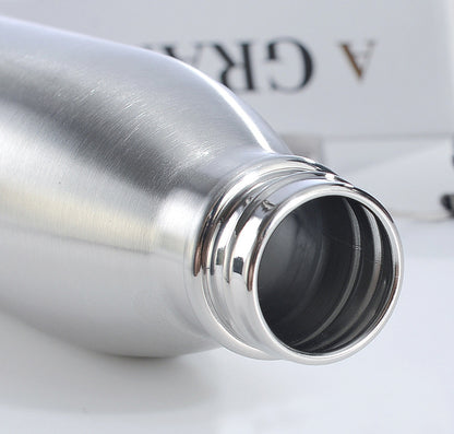 Sportflasche aus Edelstahl