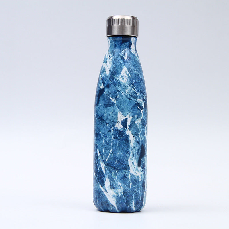 Thermosflasche aus Edelstahl mit verschiedenen Motiven