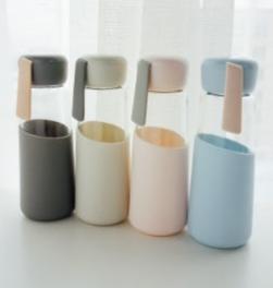 Glas Trinkflasche – 400 ml