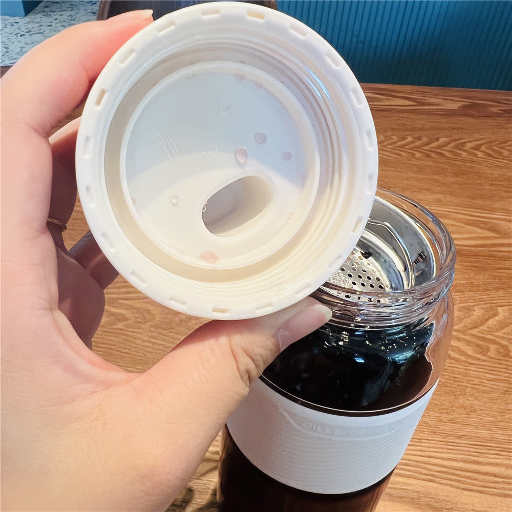 Glas-Wasserflasche – Großes Fassungsvermögen (700 ml)