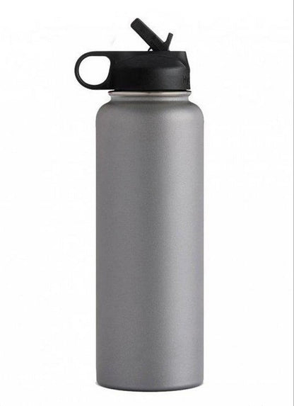 Edelstahl Breit-Mund Outdoor Sport Flasche