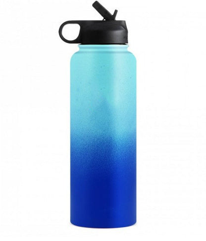 Edelstahl Breit-Mund Outdoor Sport Flasche