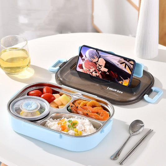 Lunchbox Edelstahl Doppelschicht