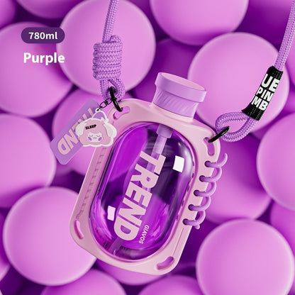 Einfache Doppel Trinkflasche Kreative Outdoor