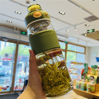 Glas-Wasserflasche – Großes Fassungsvermögen (700 ml)