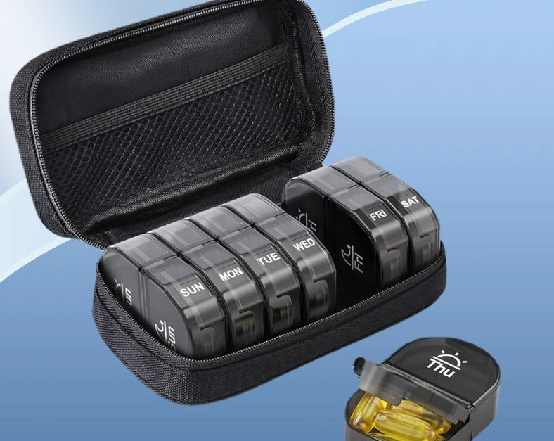 Reise Tabletten/Vitaminen Box